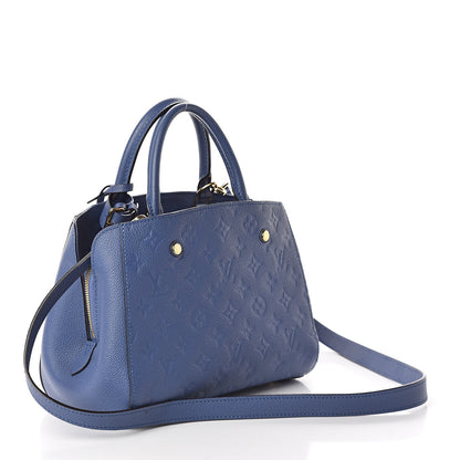 Louis Vuitton Empreinte Montaigne BB Denim 3 of 9