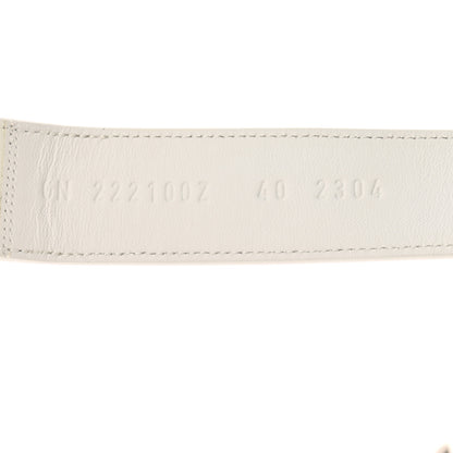 Hermes Calfskin Womens Chypre Sandals 40 White 9 of 10