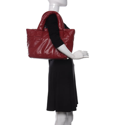 Chanel Nylon Quilted Small Coco Cocoon Reversible Tote Red 2 of 10