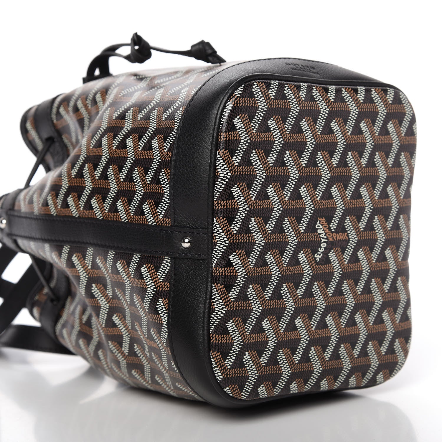 Goyard Goyardine Petit Flot Bucket Bag PM Black 6 of 10