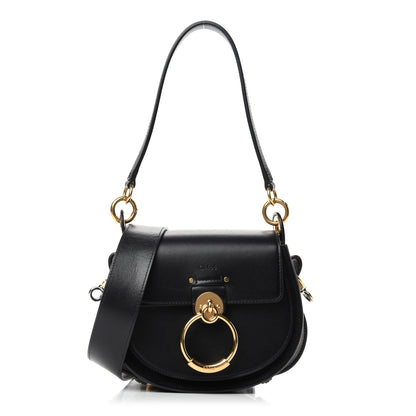 Chloe Calfskin Small Tess Bag Black 1 of 10