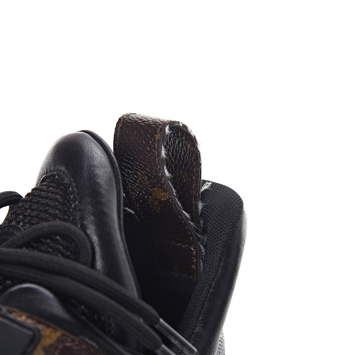 Calfskin Patent Monogram LV Archlight Sneakers 37 Black