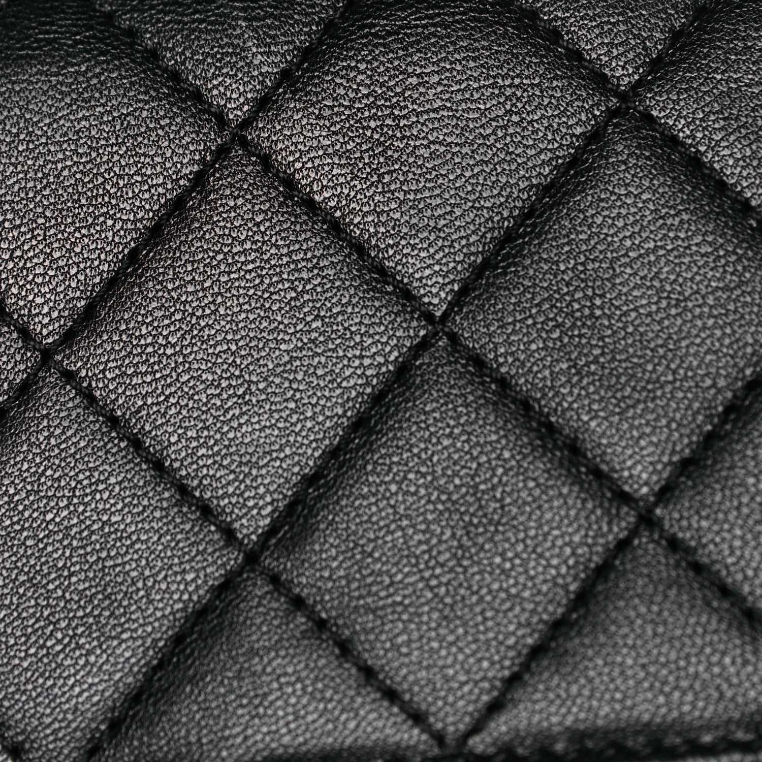 Chanel Goatskin Quilted Chic Pearls Flap Black 12 of 15