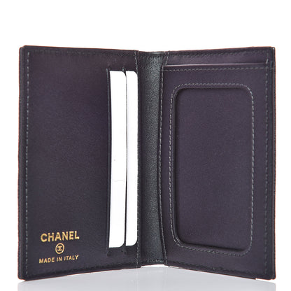 Chanel Iridescent Caviar Quilted Card Holder Wallet Black 5 of 8