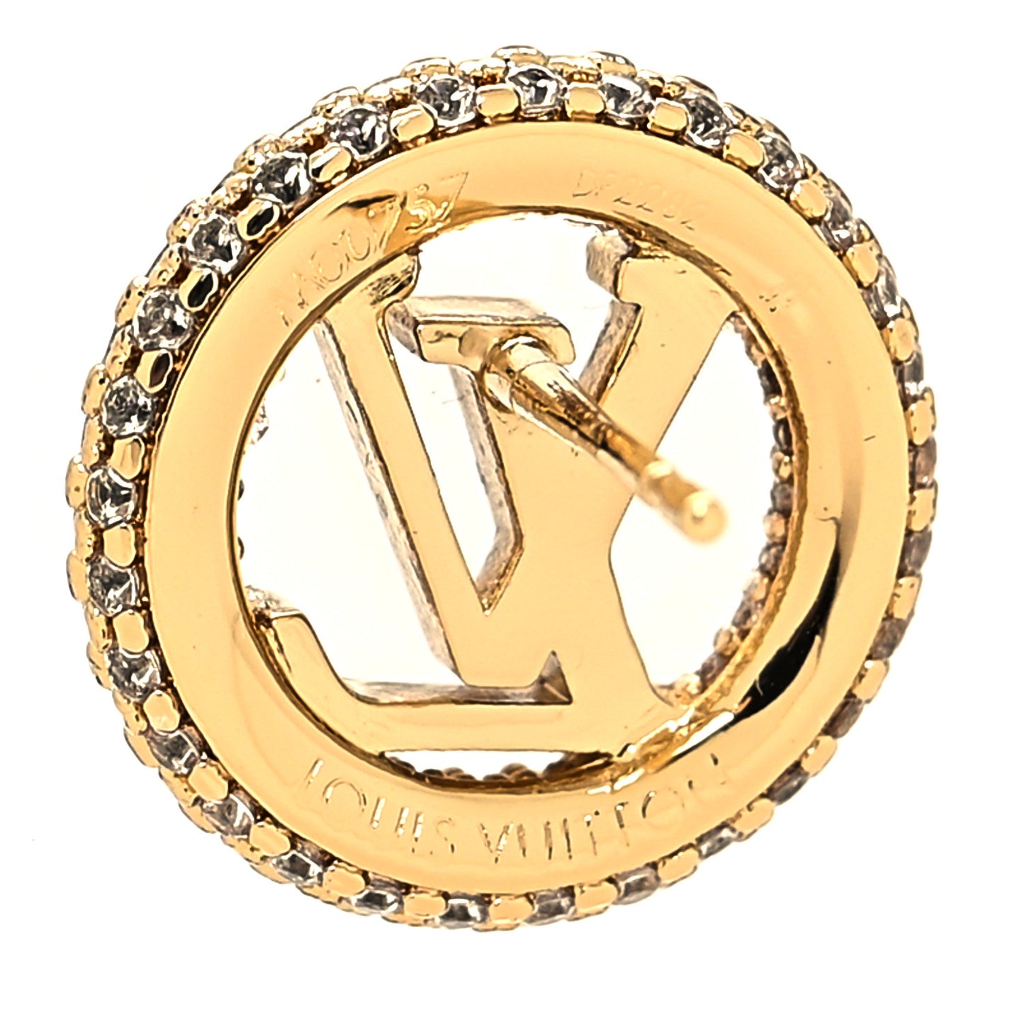 Crystal Louise By Night Earrings Gold