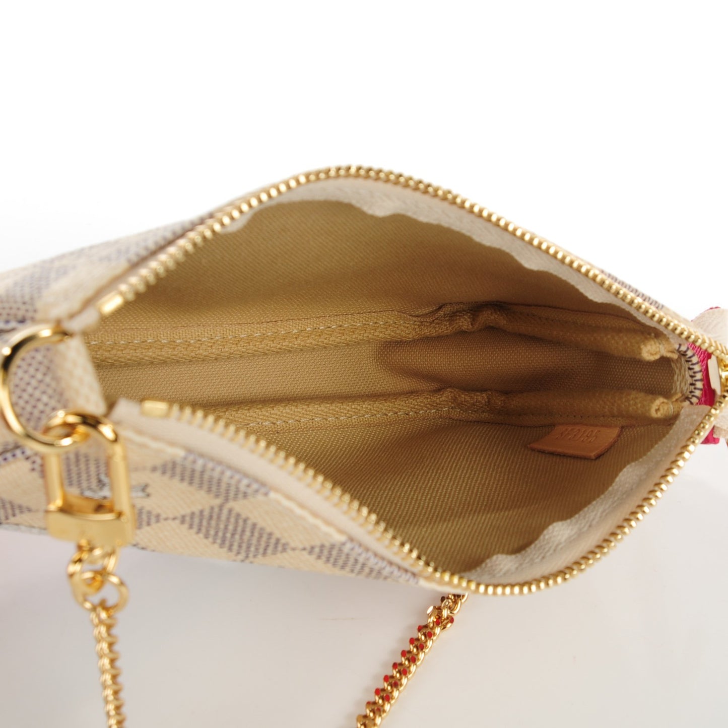 Damier Azur 2015 Christmas Animation Mini Pochette Accessories