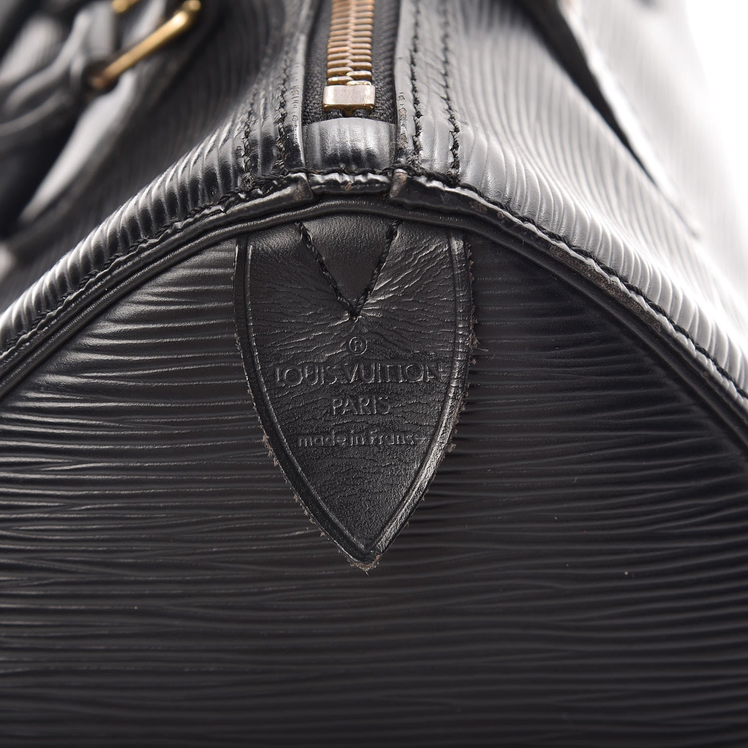 Louis Vuitton Epi Speedy 25 Black 7 of 9