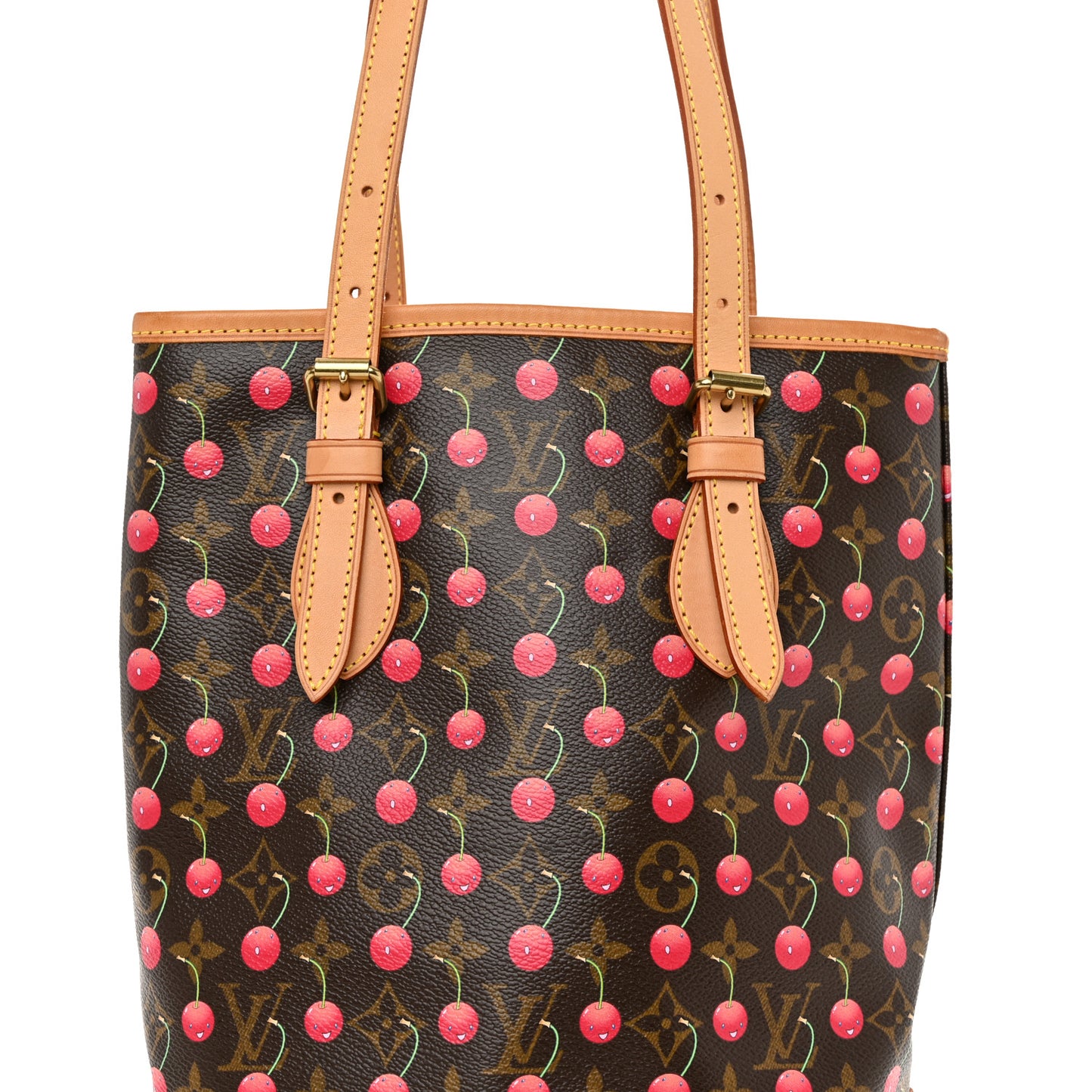 Monogram Cerises Bucket Bag