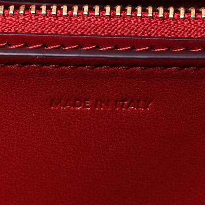 Celine Box Cakfskin Medium Classic Box Flap Bag Red 7 of 10