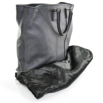Saint Laurent Leather Shopping Tote 3 of 10