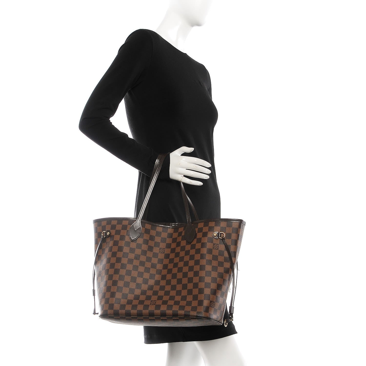 Louis Vuitton Damier Ebene Neo Neverfull MM 2 of 8