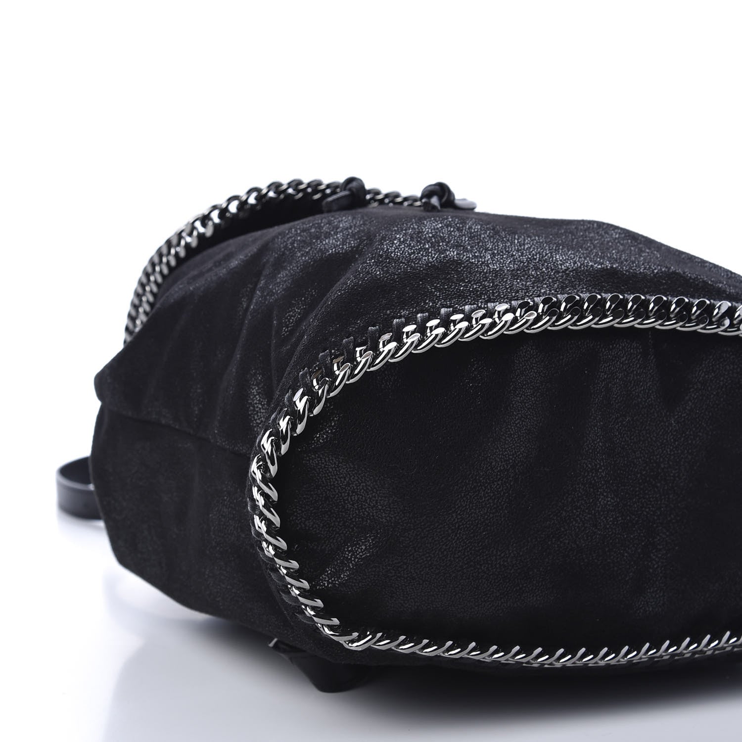 Stella McCartney Shaggy Deer Falabella Backpack Black 7 of 9