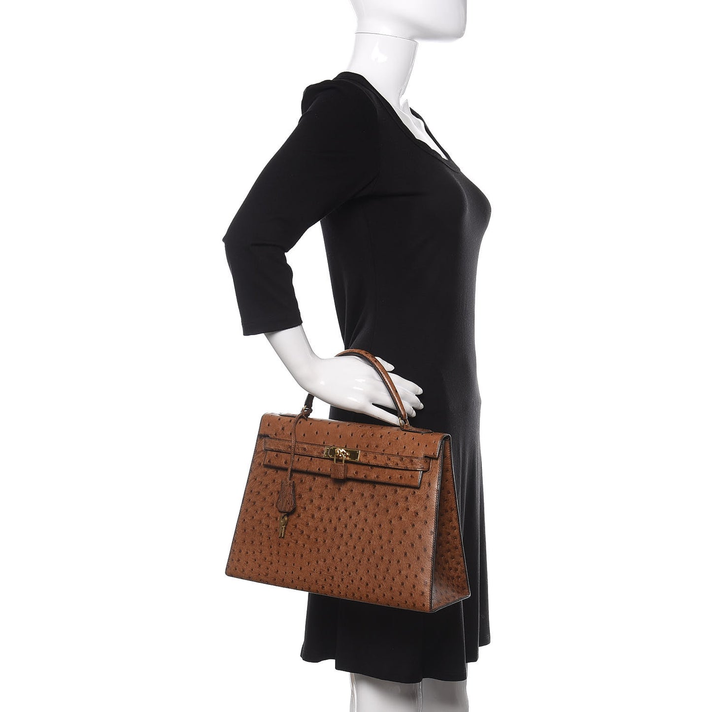 Ostrich Kelly Sellier 32