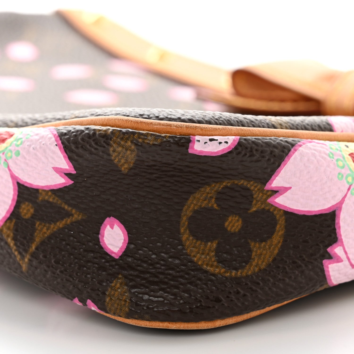 Louis Vuitton Monogram Cherry Blossom Pochette Accessories Brown 13 of 14