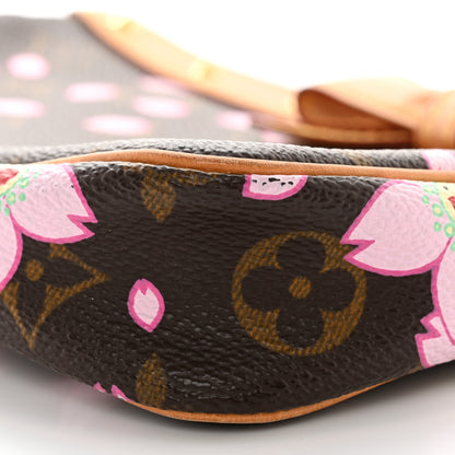 Louis Vuitton Monogram Cherry Blossom Pochette Accessories Brown 13 of 14