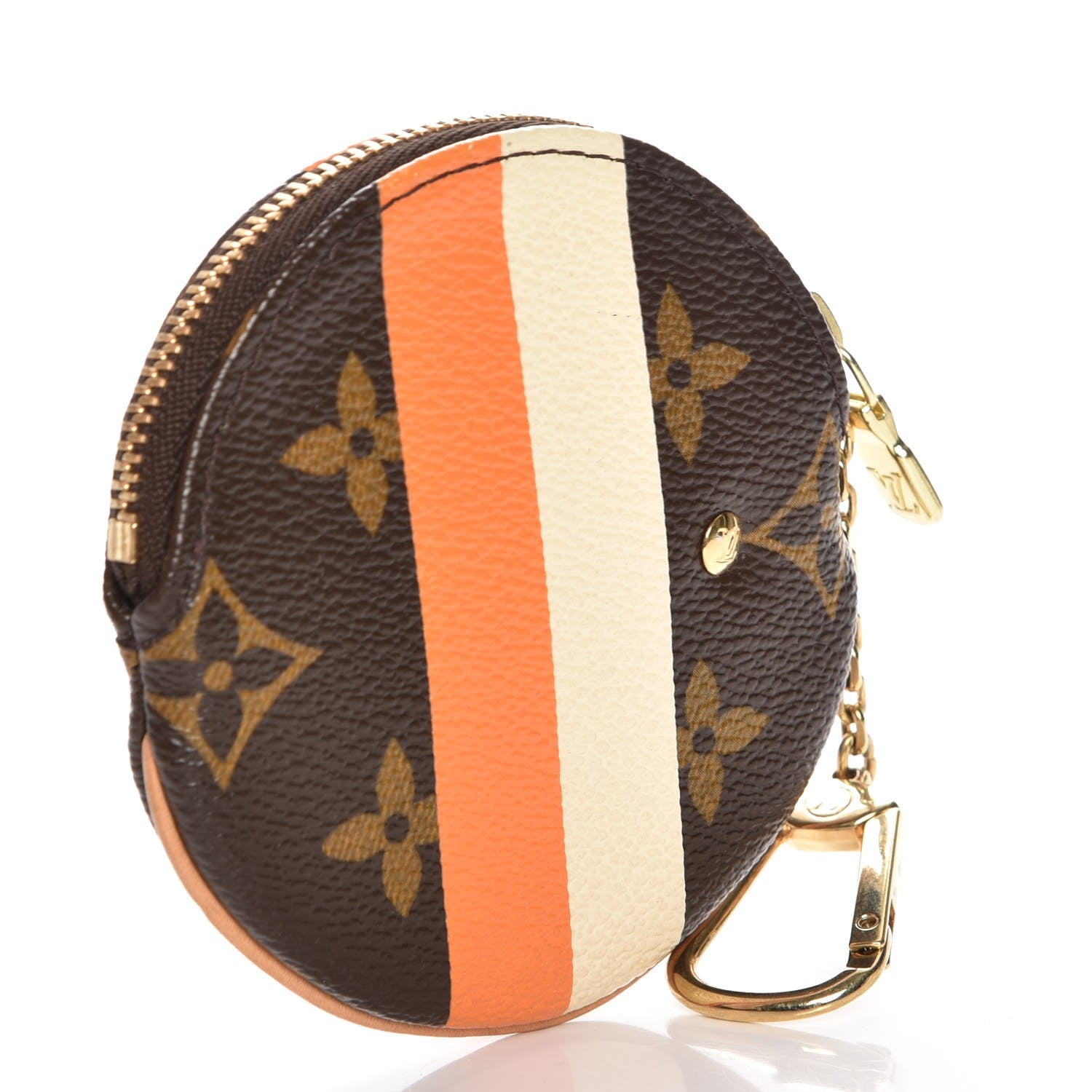 Louis Vuitton Monogram Groom Round Coin Purse 3 of 8