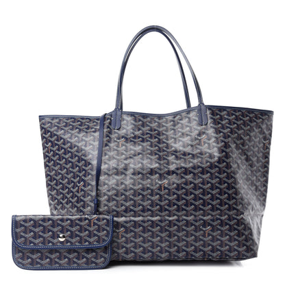 Goyard Goyardine Saint Louis GM Navy 1 of 11