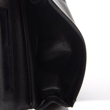 Chanel Caviar CC Flap Cosmetic Case Black 5 of 10