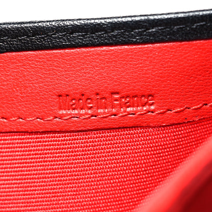 Christian Louboutin Calfskin Spiked Bi-Fold Wallet Black 8 of 11