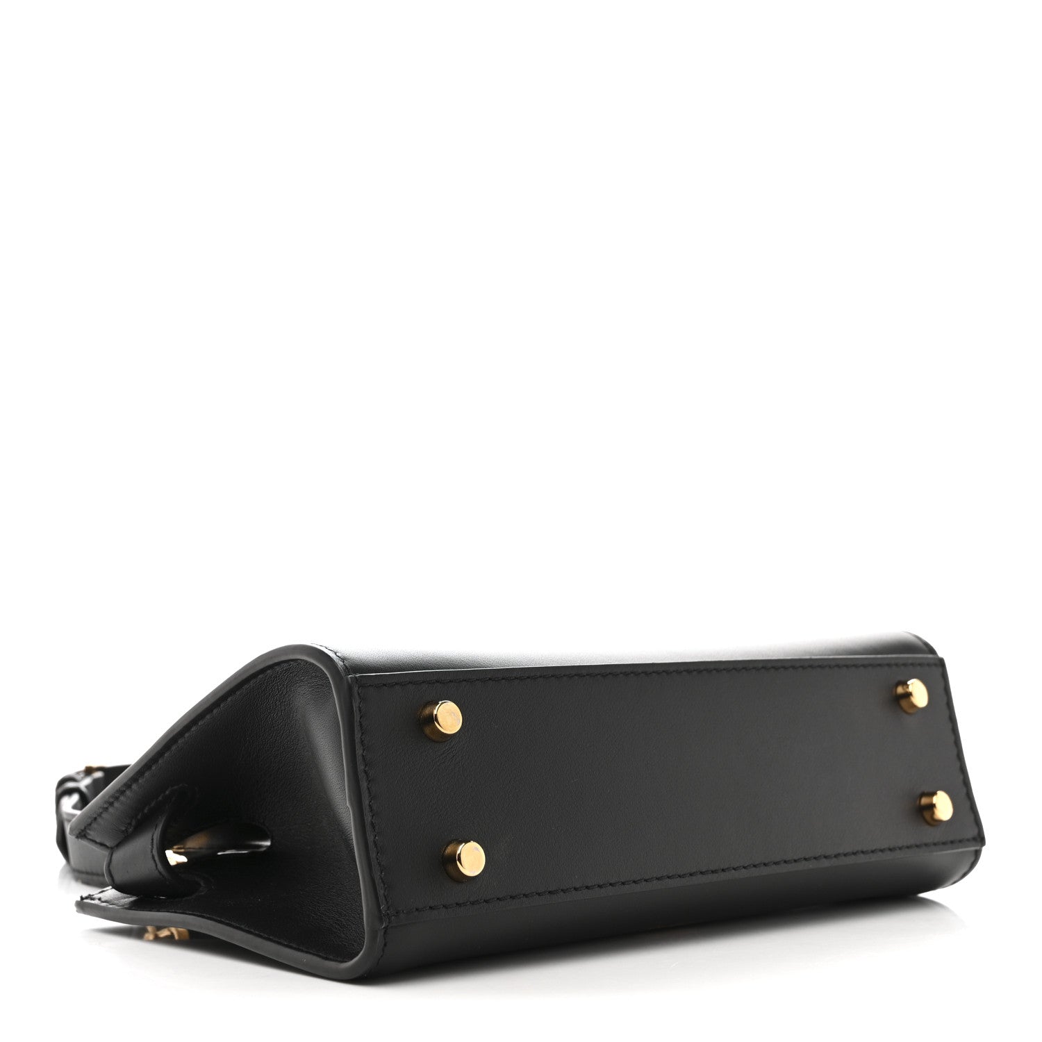 Versace Calfskin Small Medusa '95 Tote Bag Black 4 of 10
