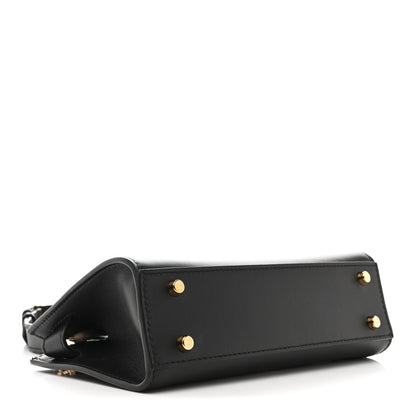 Versace Calfskin Small Medusa '95 Tote Bag Black 4 of 10