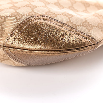 Gucci Monogram Small Princy Hobo Gold 6 of 10