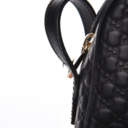 Gucci Microguccissima Mini Bree Messenger Bag Black 11 of 11