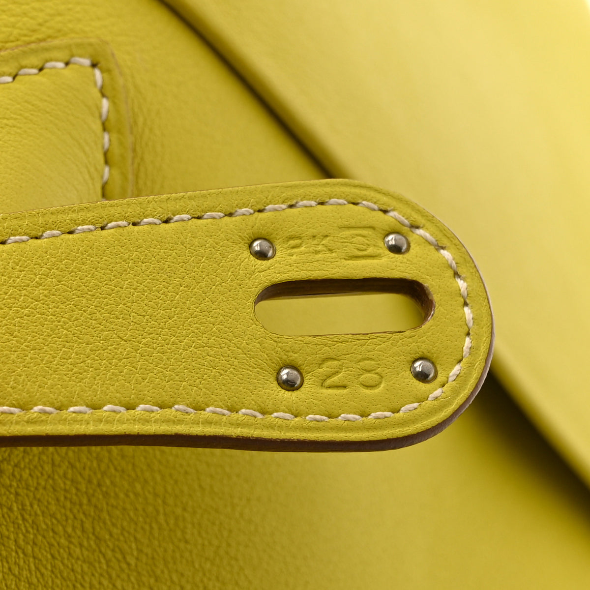 Hermes Evercolor Lindy 30 Lime 7 of 12