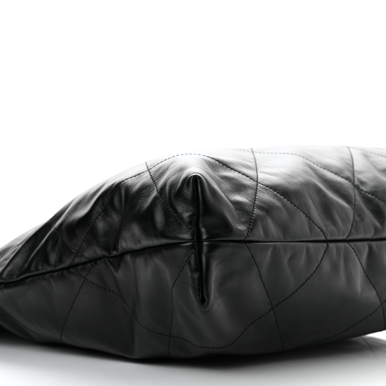 Chanel Shiny Calfskin Quilted Chanel 22 Black 10 of 11