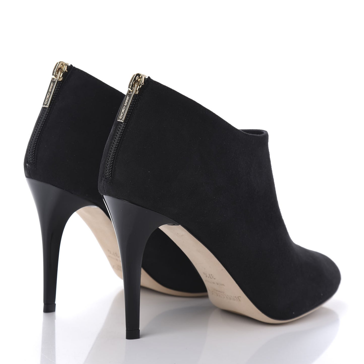 Suede Mendez Ankle Boots 37.5 Black