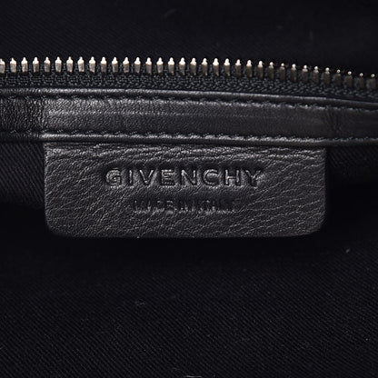 Givenchy Calf Hair Shark Lock Tote White Brown 6 of 10