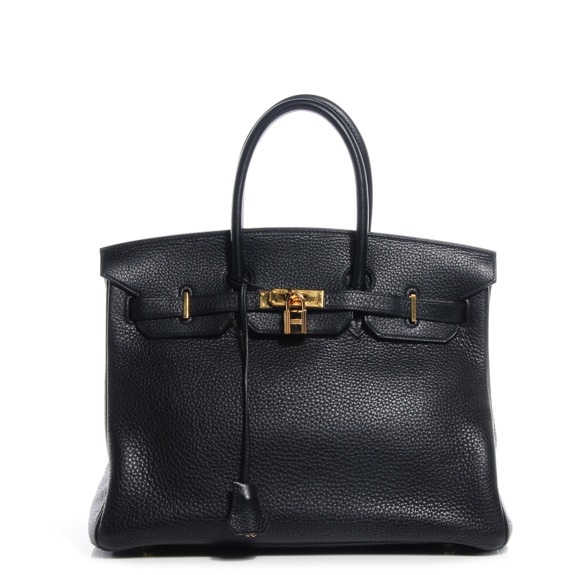 Hermes Taurillon Clemence Birkin 35 Black 1 of 10