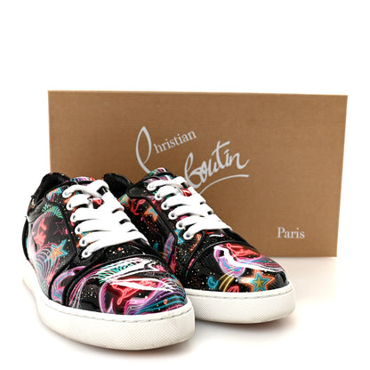 Christian Louboutin Patent Starlight Orlato Flat Sneakers 37 Multi 10 of 10