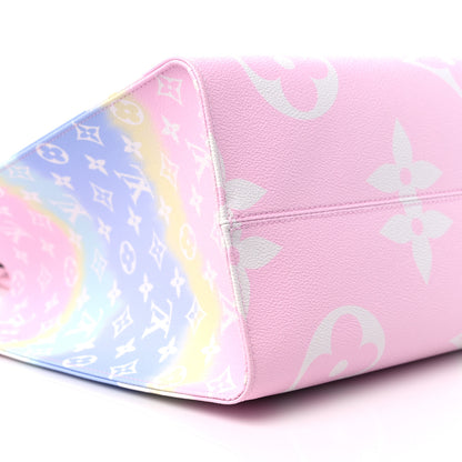 Louis Vuitton Monogram Escale Capri Onthego GM Pastel 9 of 10