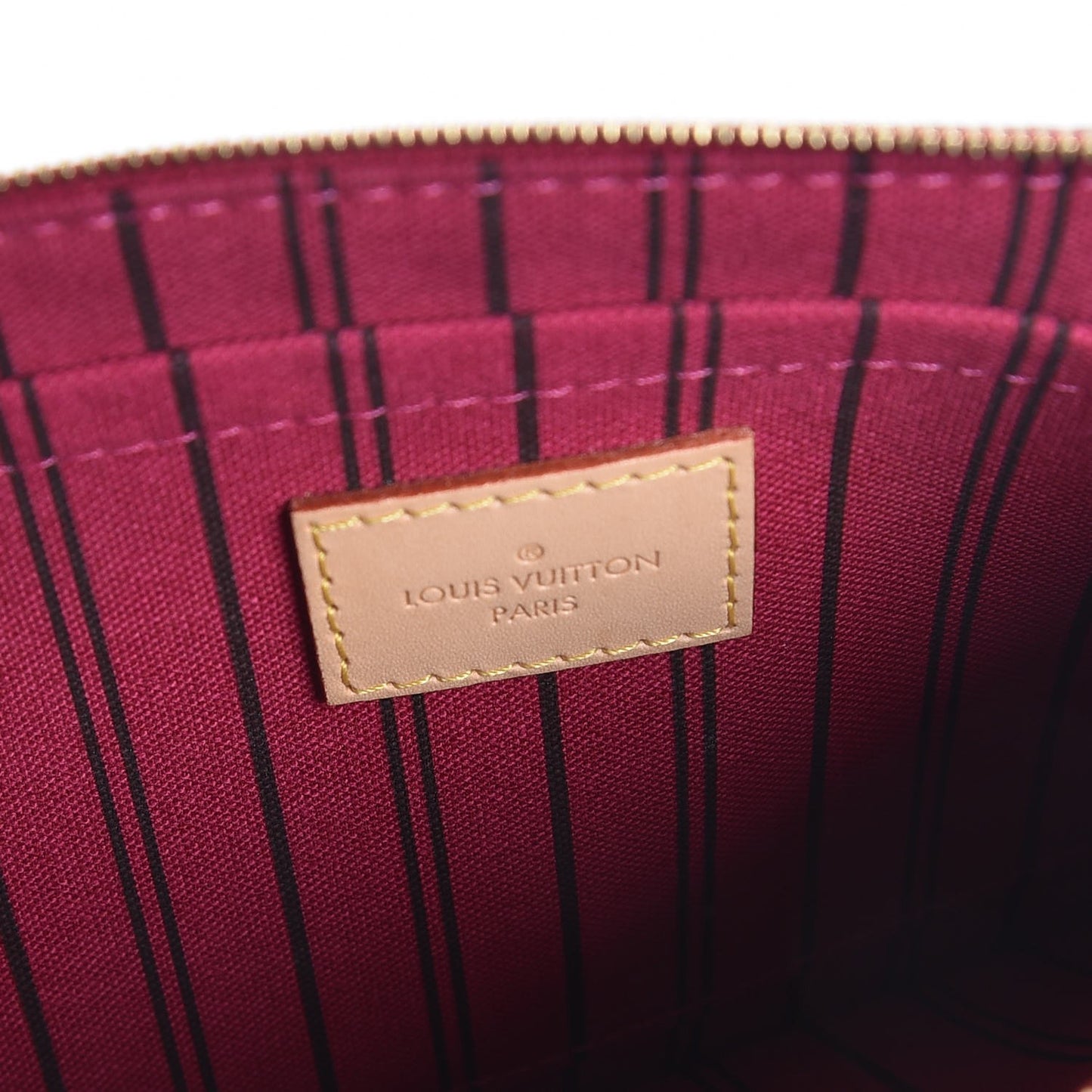 Monogram Neverfull MM GM Pochette Pivoine