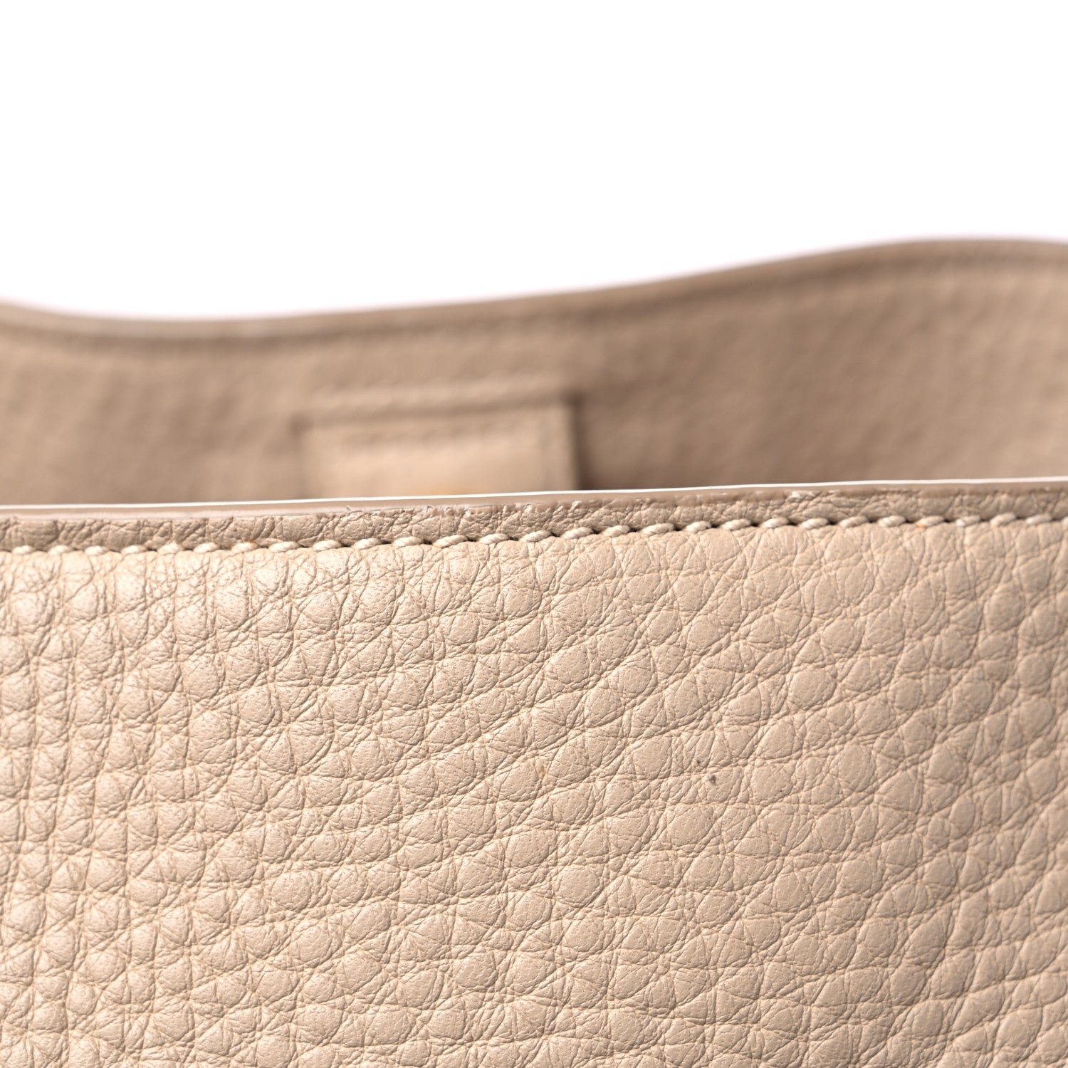 Prada Vitello Daino Shoulder Bag Sabbia 13 of 13