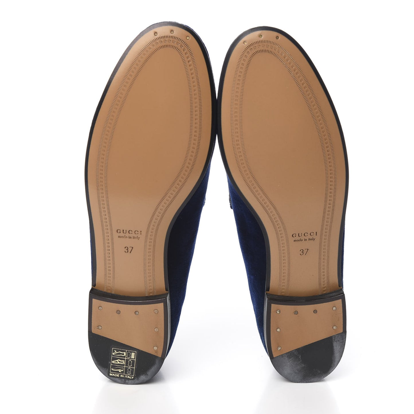 Velvet Horsebit Womens Jordaan Loafers 37 Blue Cobalt