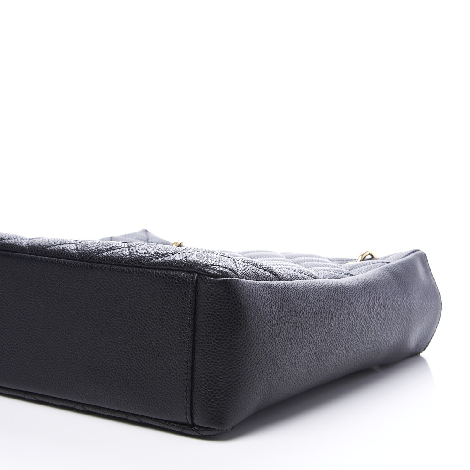 Chanel Caviar Quilted Petit Shopping Tote PST Black 6 of 10