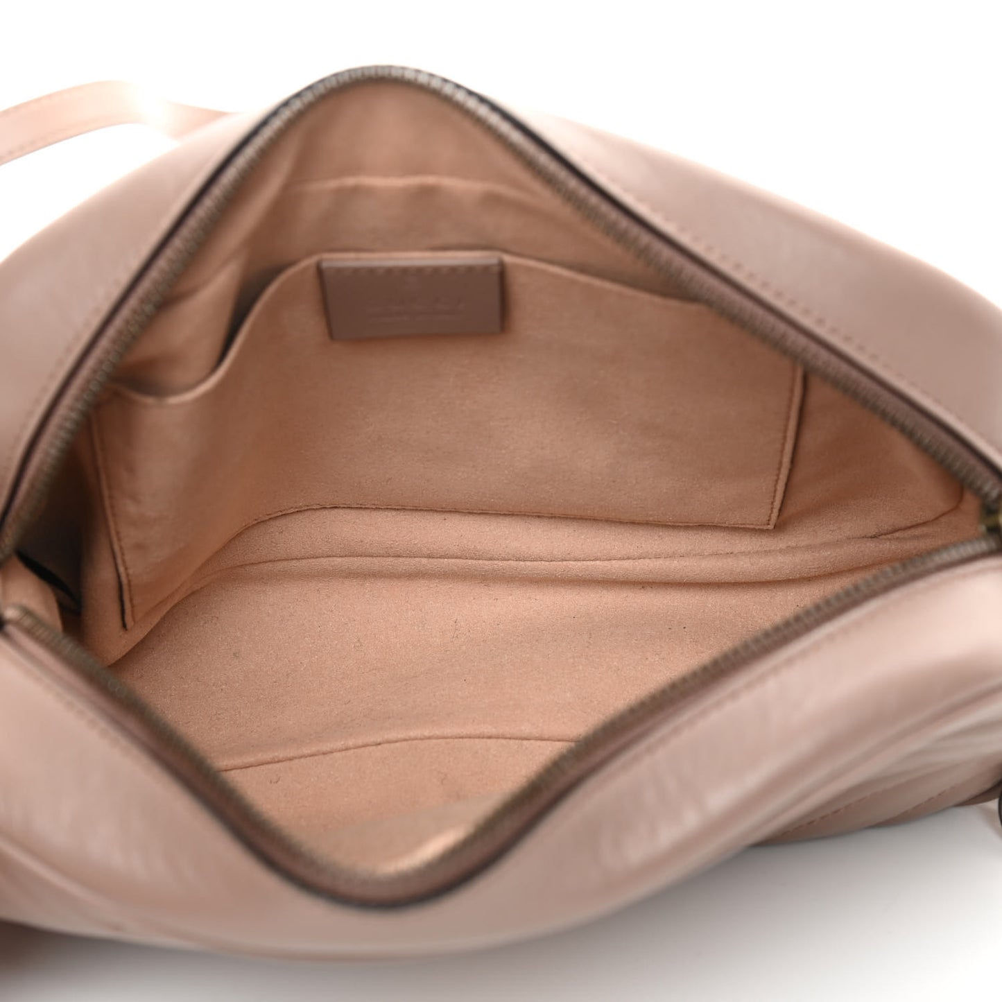 Calfskin Matelasse Small GG Marmont Chain Shoulder Bag Porcelain Rose