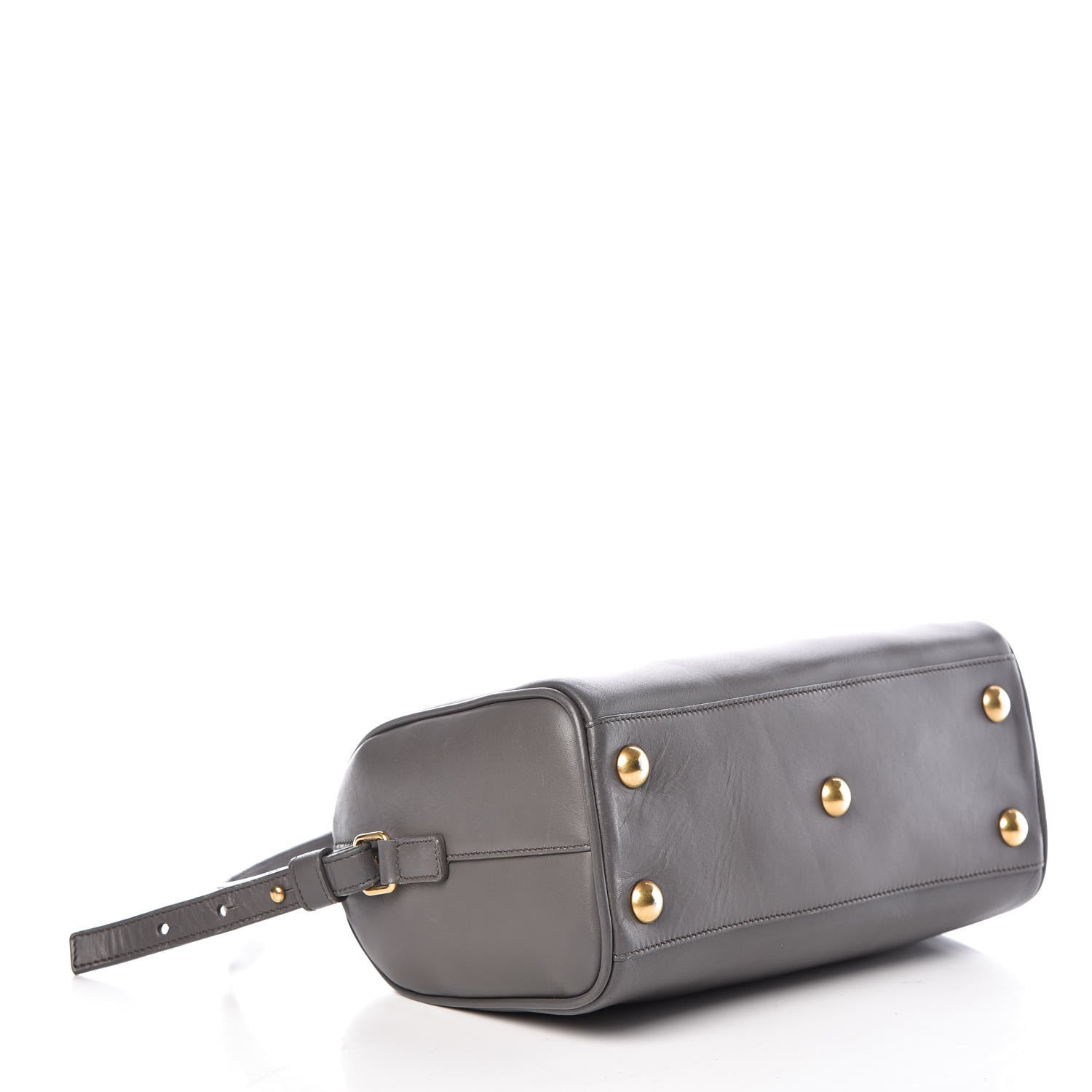 Saint Laurent Calfskin Classic Baby Duffle Fog 4 of 16