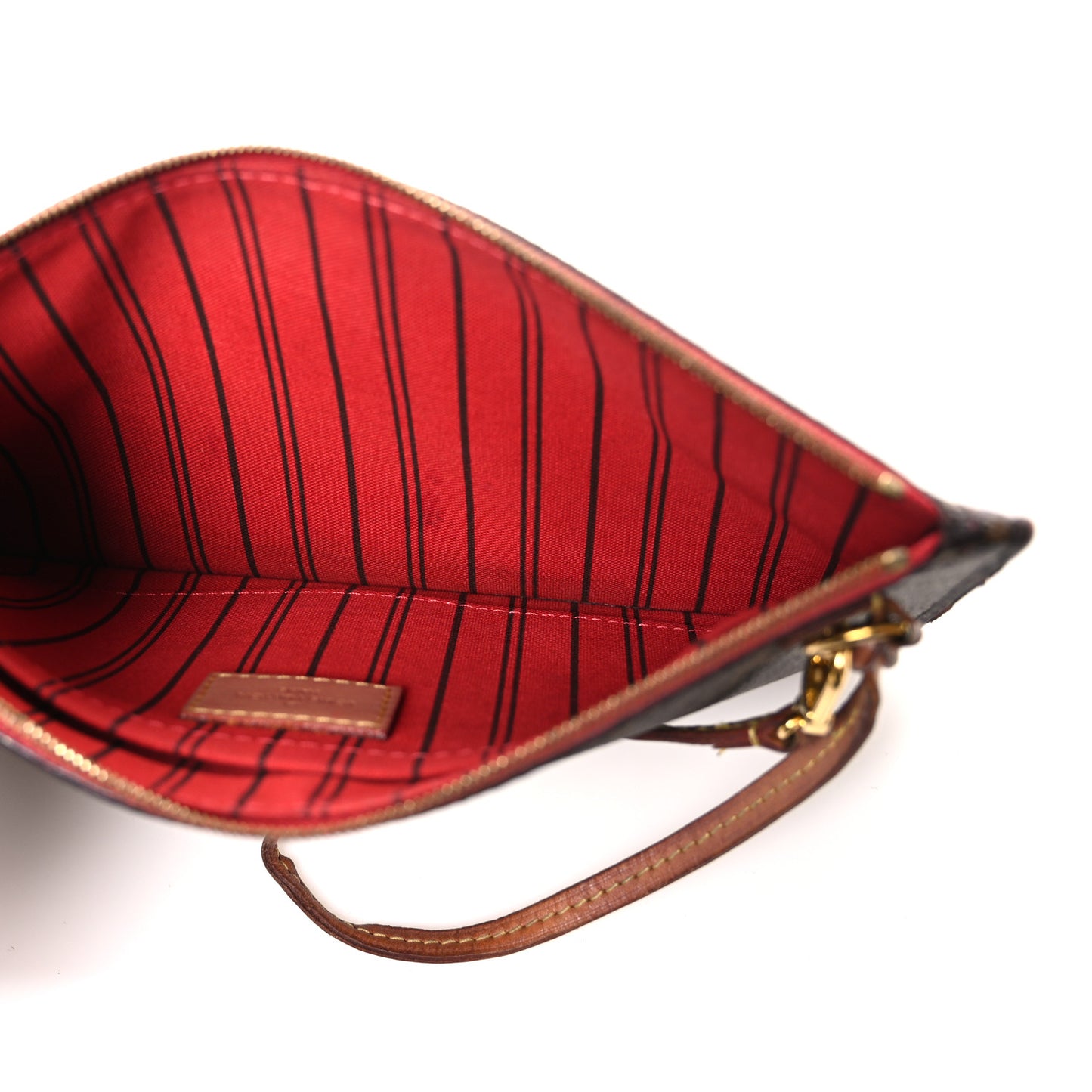 Monogram Neverfull MM GM Pochette Cherry