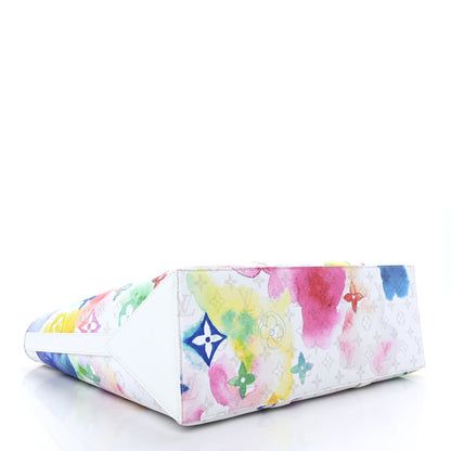 Louis Vuitton Monogram Watercolor New Tote GM Multicolor 4 of 7