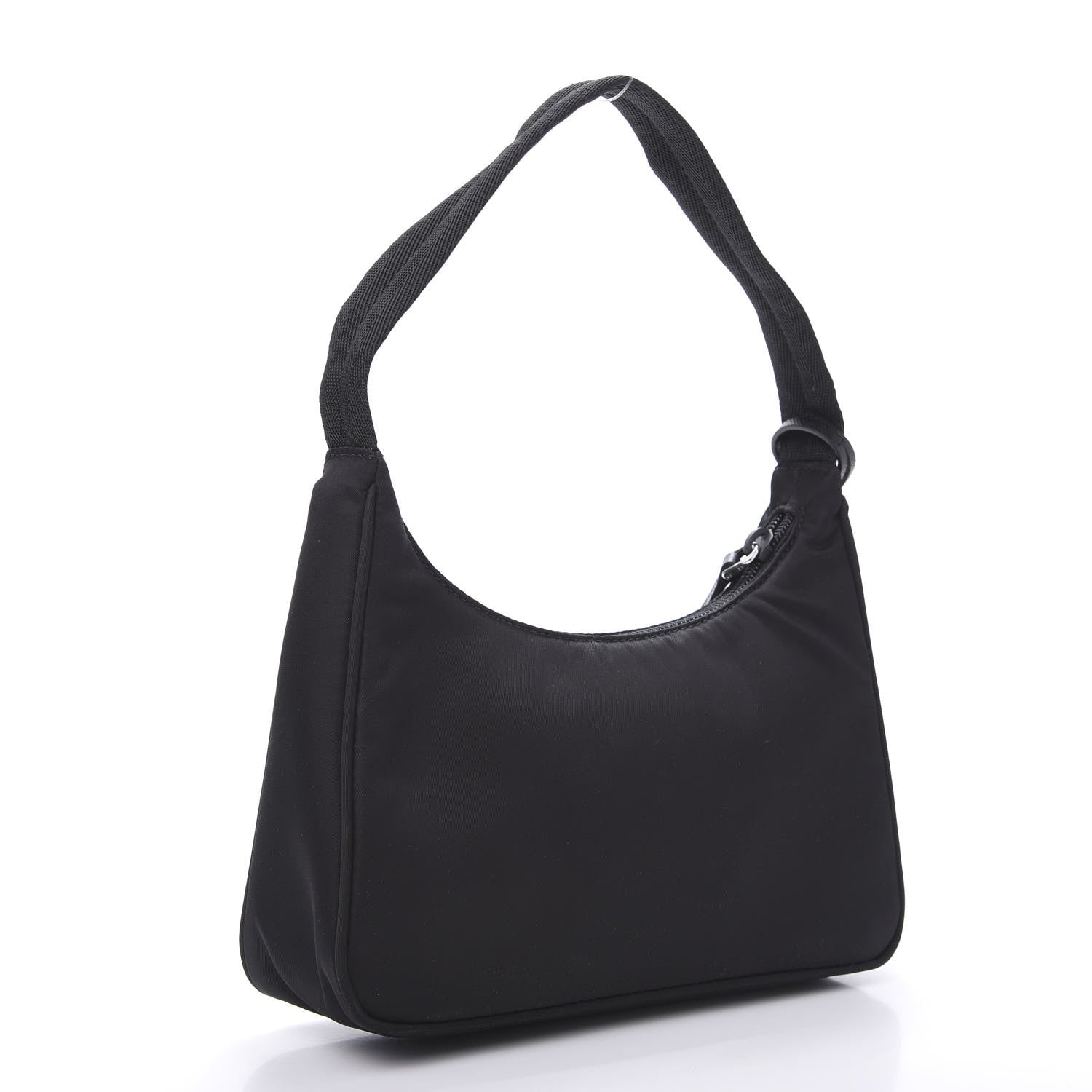 Prada Tessuto Nylon Mini Re-Edition 2000 Bag Black 3 of 12