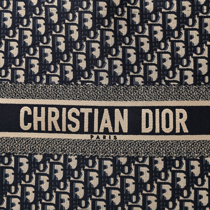 Christian Dior Oblique Large Book Tote Blue Multicolor 8 of 10