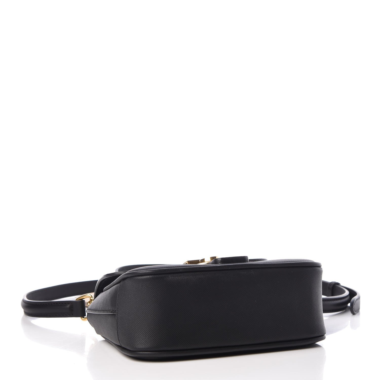 Burberry Trench Calfskin Mini DK88 Top Handle Bag Black 4 of 10