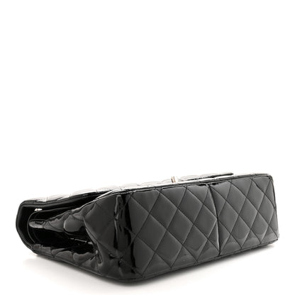 Chanel Patent Quilted Jumbo Single Flap Black 4 of 12
