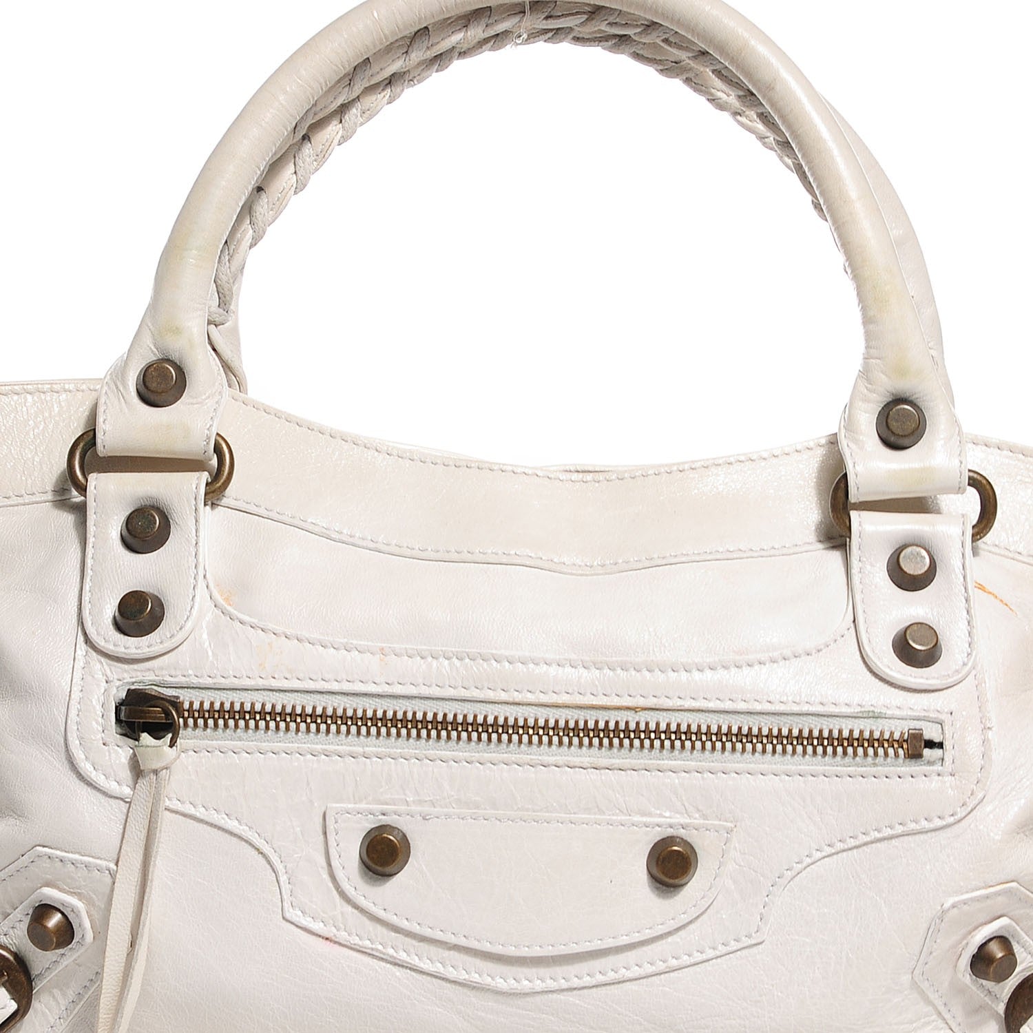 Balenciaga Chevre Classic Hardware First White 3 of 12