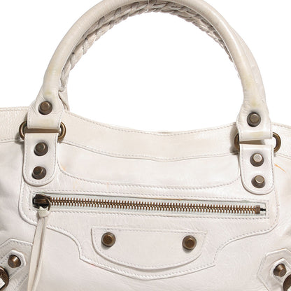 Balenciaga Chevre Classic Hardware First White 3 of 12
