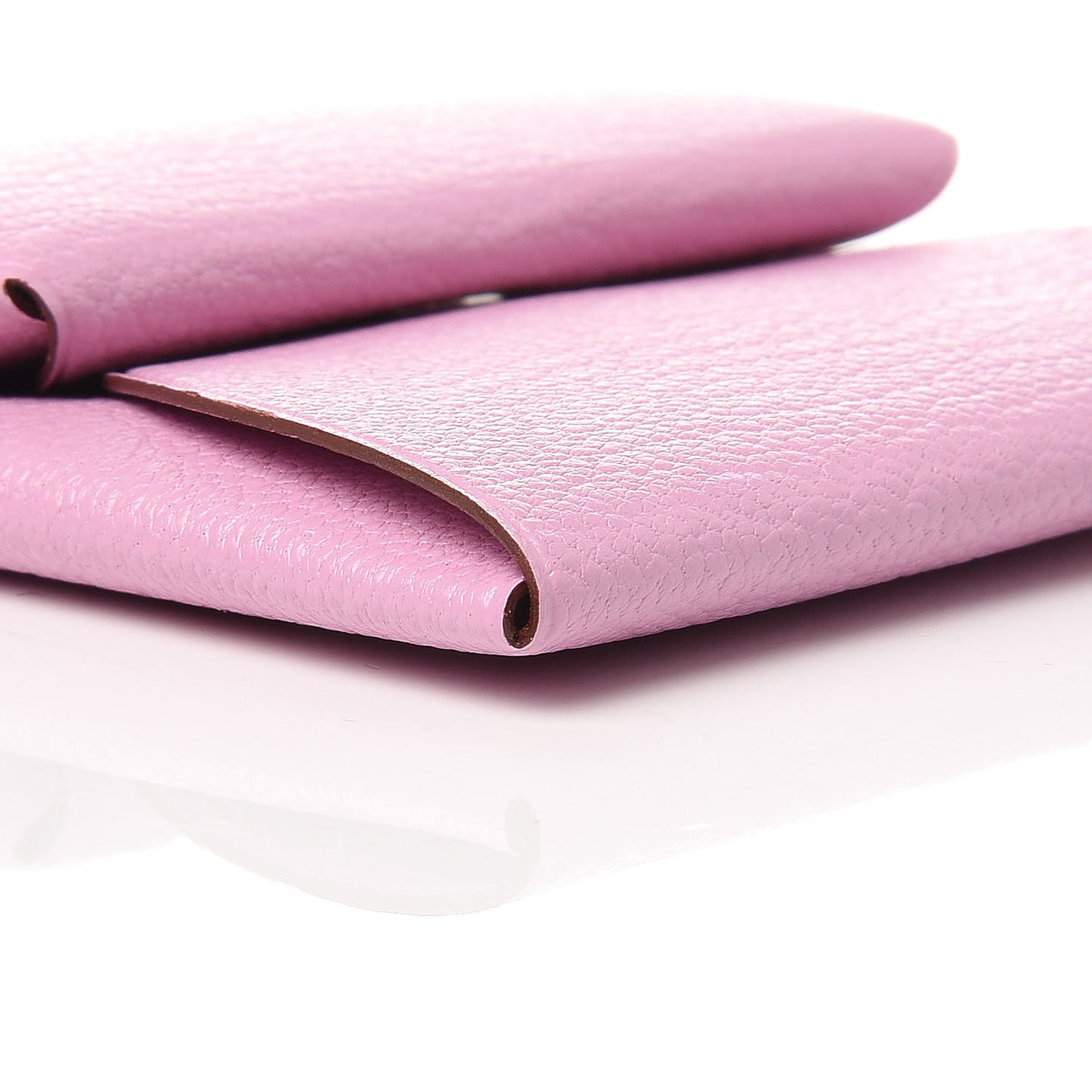 Chevre Mysore Bastia Coin Purse Mauve Sylvestre