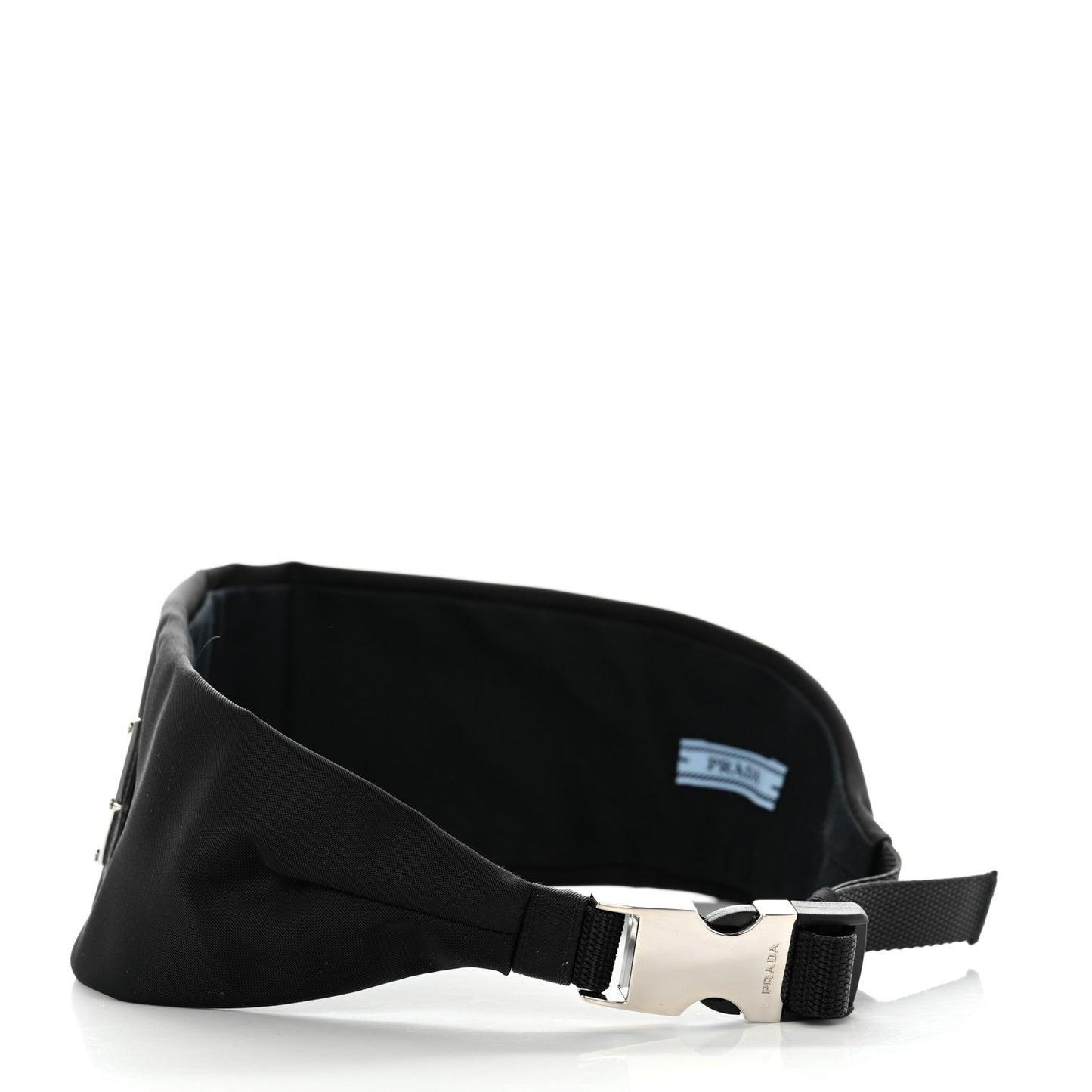Nylon Re-Nylon Flat Headband Black